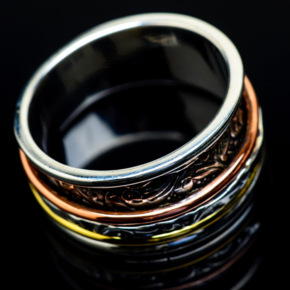 Meditation Spinner Rings handcrafted by Ana Silver Co - RING18698
