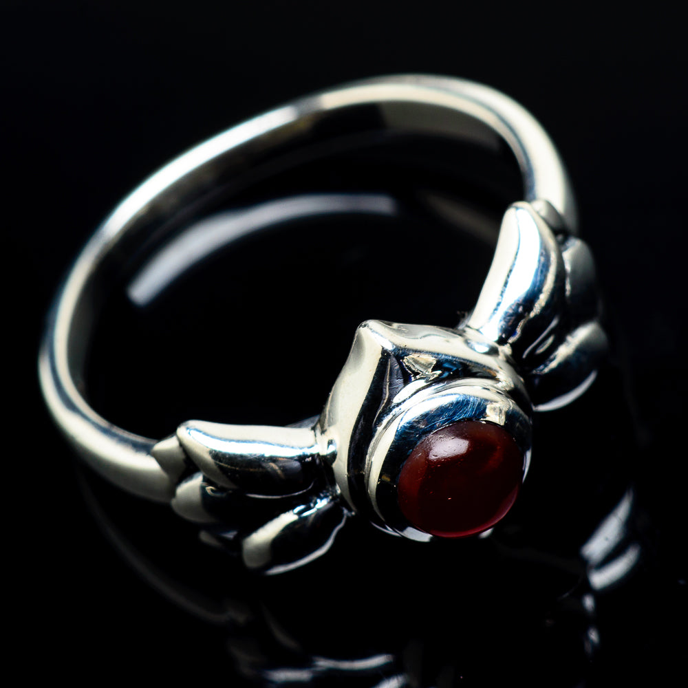 Red Onyx Rings handcrafted by Ana Silver Co - RING19719