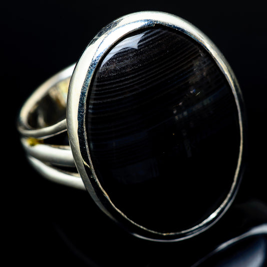 Psilomelane Rings handcrafted by Ana Silver Co - RING19752