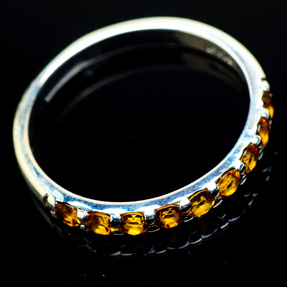 Citrine Rings handcrafted by Ana Silver Co - RING19808
