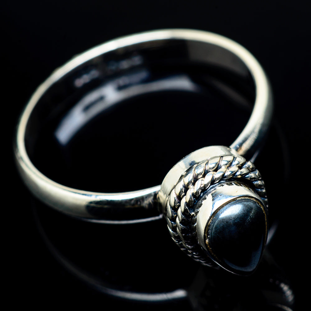 Psilomelane Rings handcrafted by Ana Silver Co - RING19883
