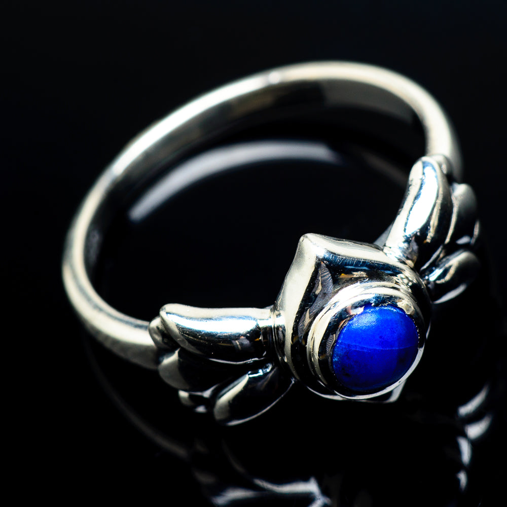 Lapis Lazuli Rings handcrafted by Ana Silver Co - RING19950