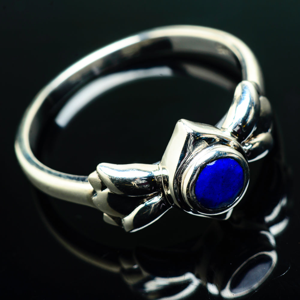 Lapis Lazuli Rings handcrafted by Ana Silver Co - RING20032