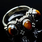 Tiger Eye Rings handcrafted by Ana Silver Co - RING20082