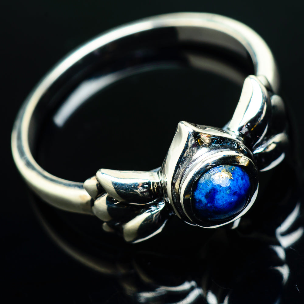 Lapis Lazuli Rings handcrafted by Ana Silver Co - RING20097