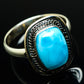 Larimar Rings handcrafted by Ana Silver Co - RING20165
