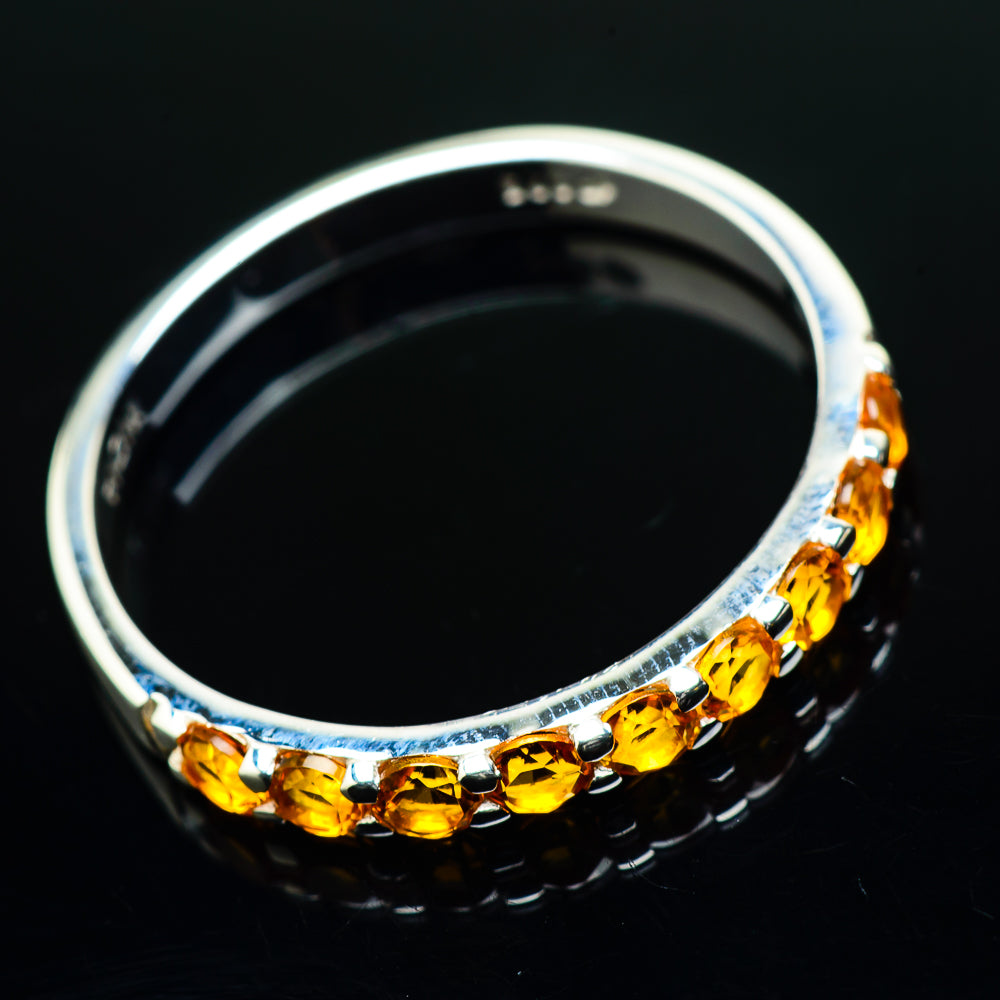Citrine Rings handcrafted by Ana Silver Co - RING20172