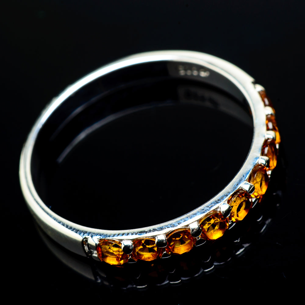 Citrine Rings handcrafted by Ana Silver Co - RING20212