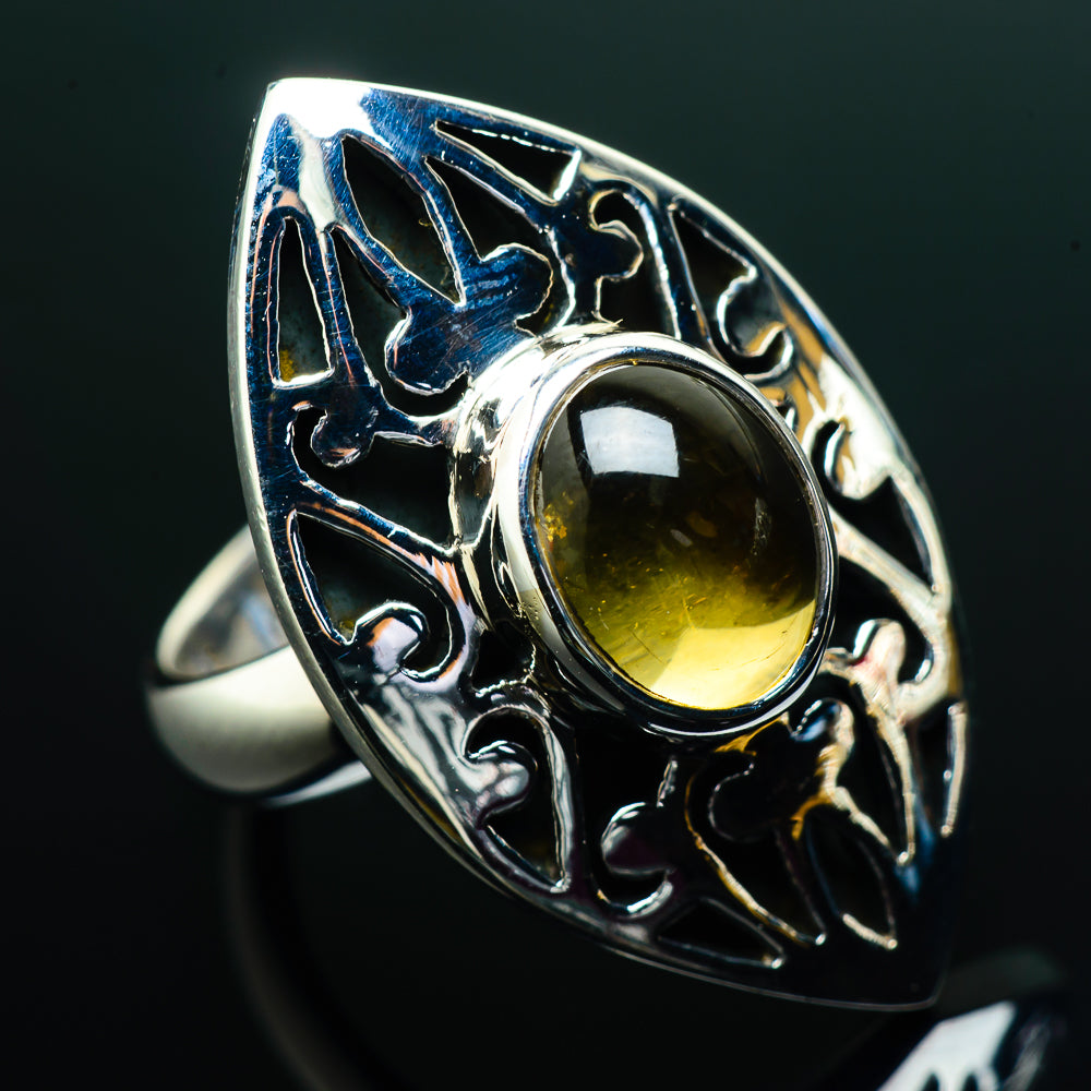 Citrine Rings handcrafted by Ana Silver Co - RING20297