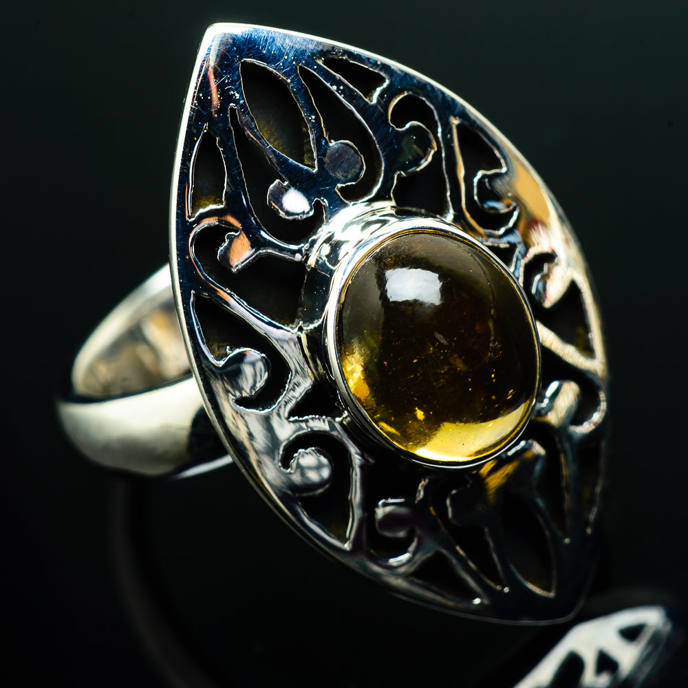 Citrine Rings handcrafted by Ana Silver Co - RING20363