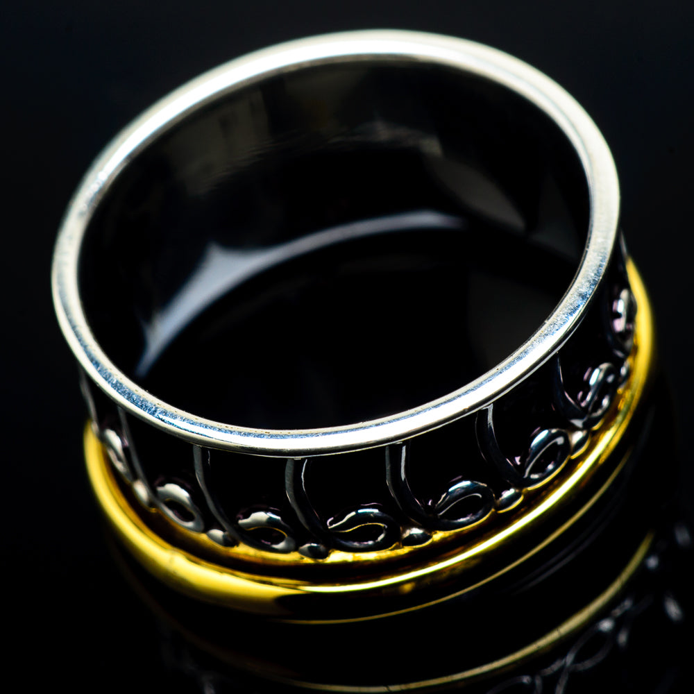Meditation Spinner Rings handcrafted by Ana Silver Co - RING20402