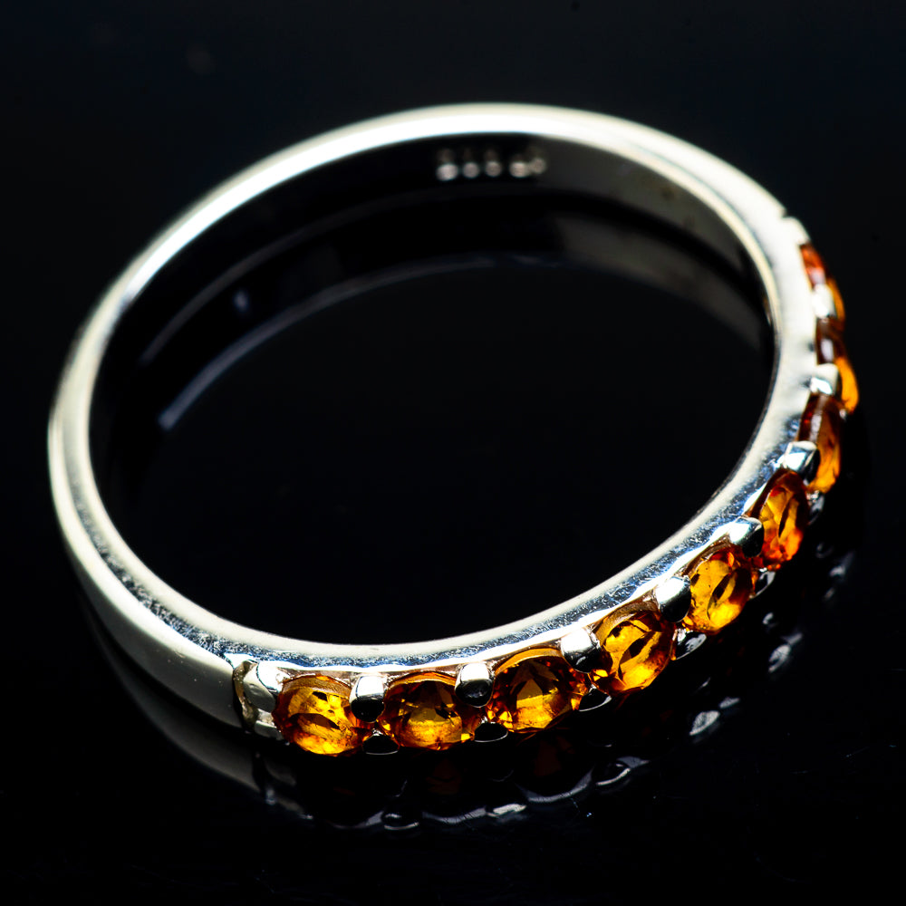 Citrine Rings handcrafted by Ana Silver Co - RING20422