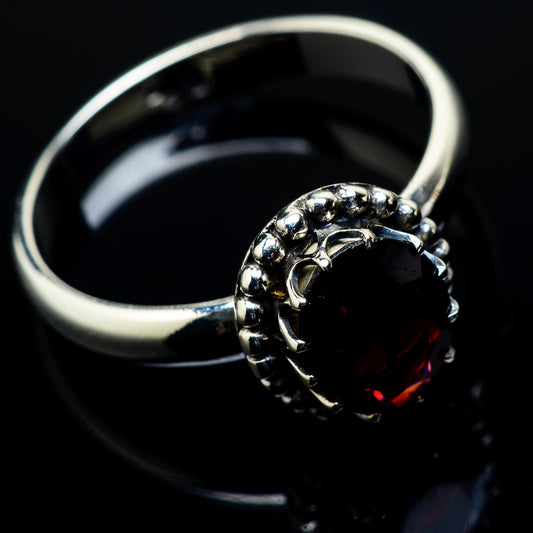 Garnet Rings handcrafted by Ana Silver Co - RING20425