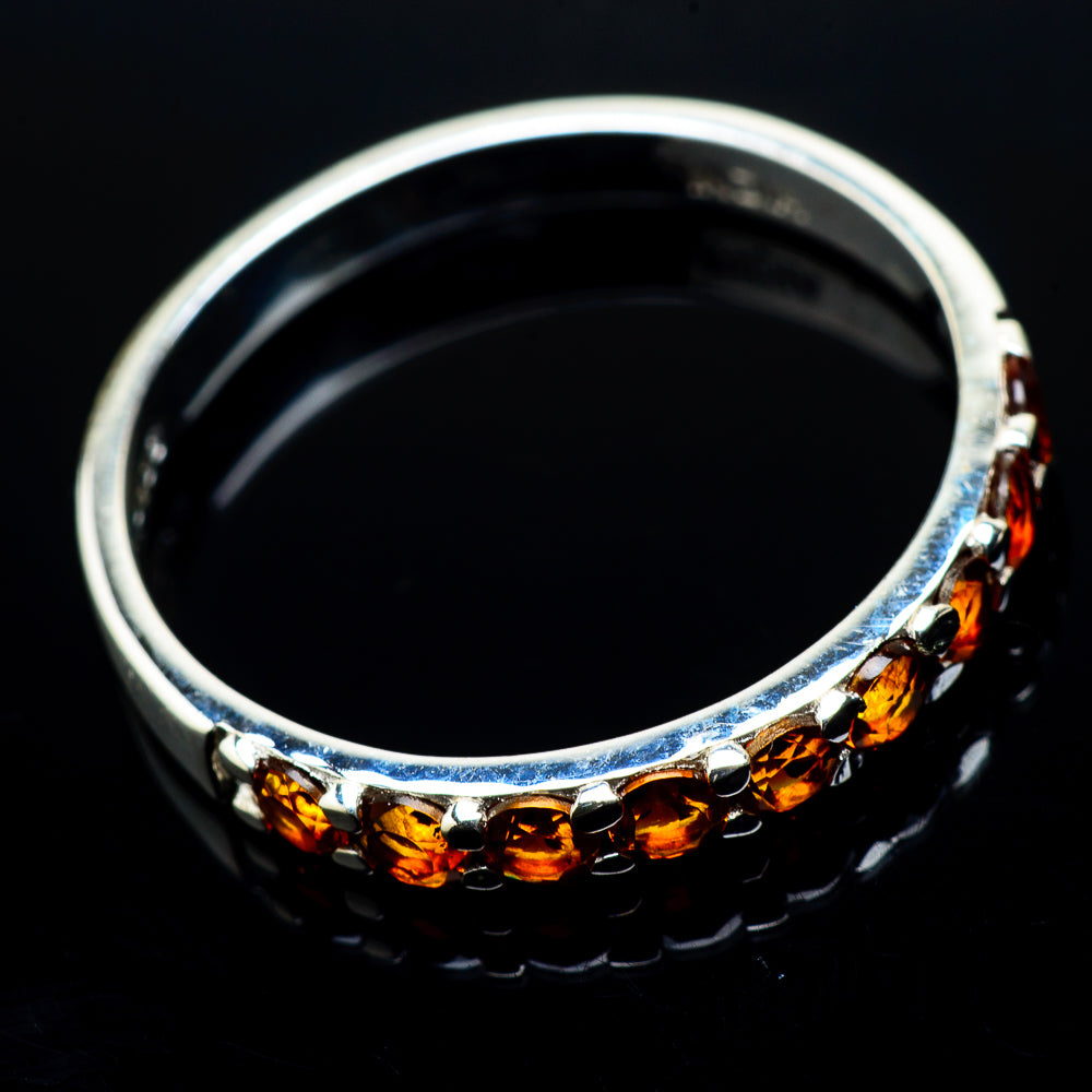 Citrine Rings handcrafted by Ana Silver Co - RING20448
