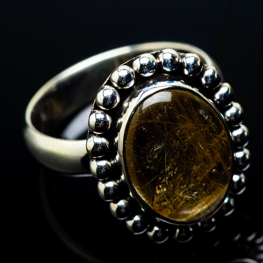 Labradorite Rings handcrafted by Ana Silver Co - RING20453