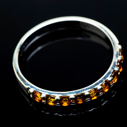 Citrine Rings handcrafted by Ana Silver Co - RING20471