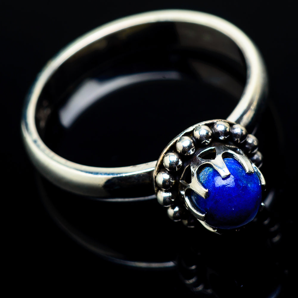 Lapis Lazuli Rings handcrafted by Ana Silver Co - RING20572