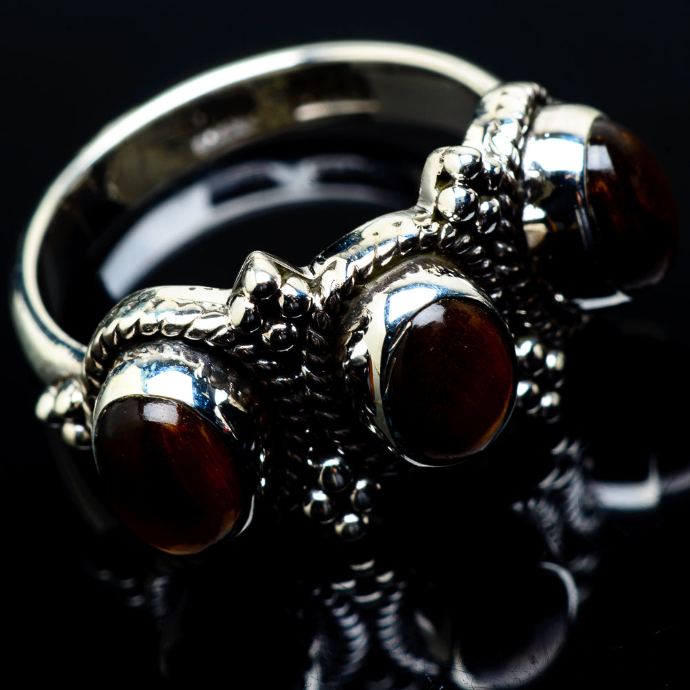 Tiger Eye Rings handcrafted by Ana Silver Co - RING20602