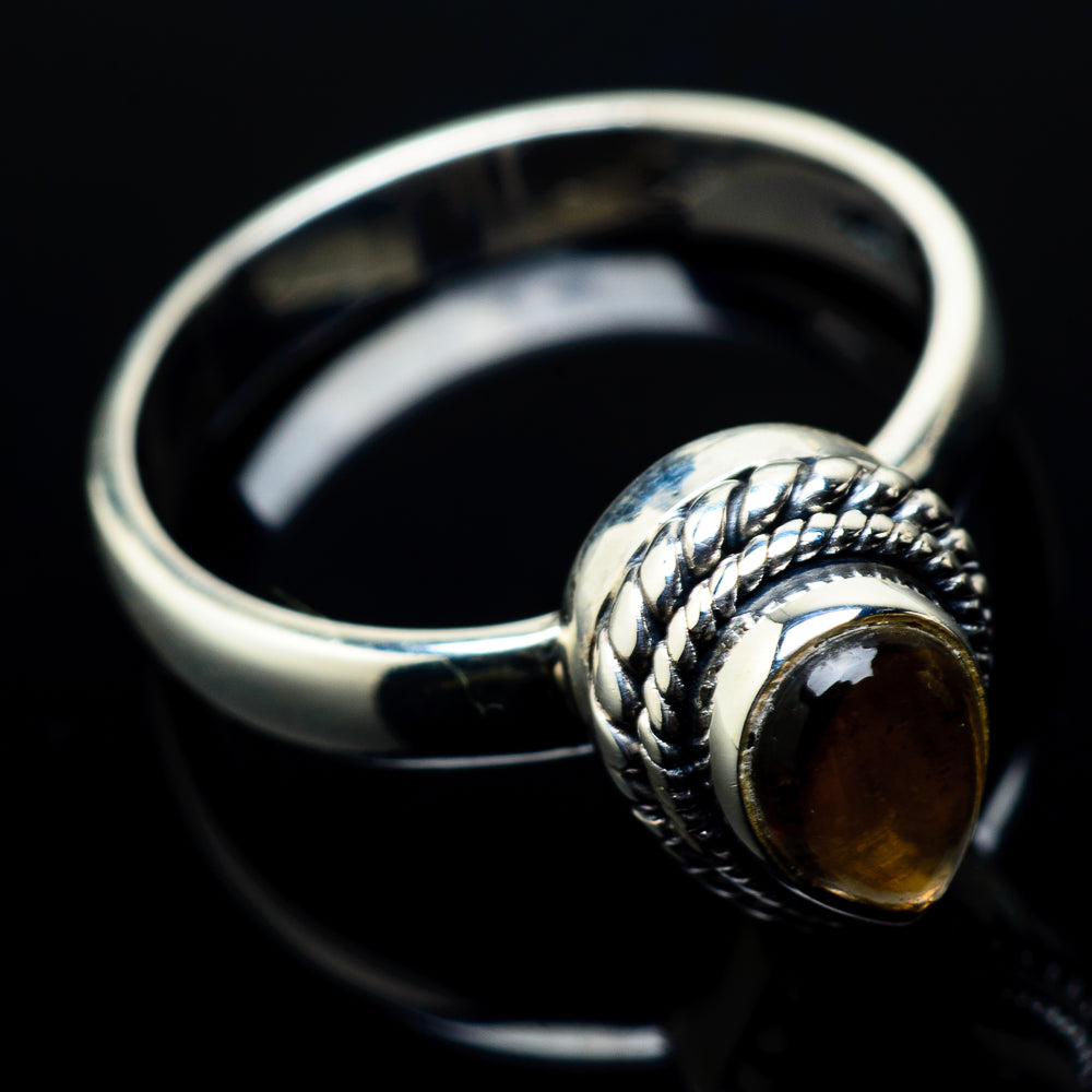 Smoky Quartz Rings handcrafted by Ana Silver Co - RING20627