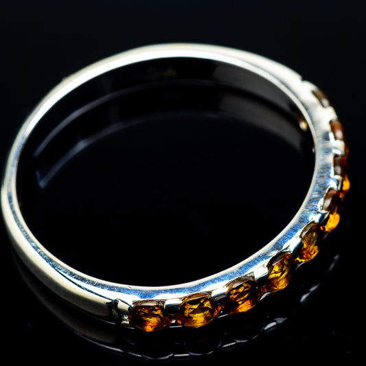 Citrine Rings handcrafted by Ana Silver Co - RING20674