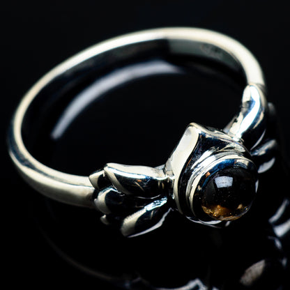 Smoky Quartz Rings handcrafted by Ana Silver Co - RING20905