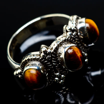 Tiger Eye Rings handcrafted by Ana Silver Co - RING20906