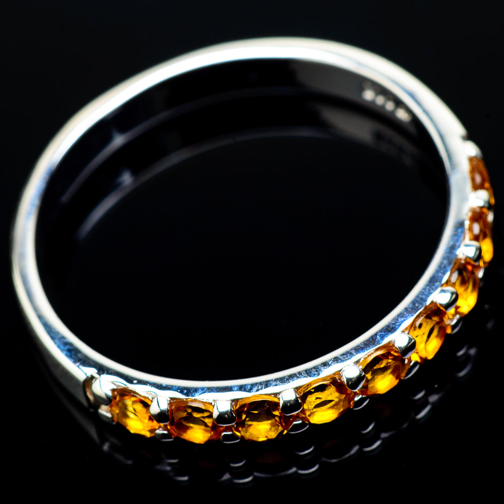 Citrine Rings handcrafted by Ana Silver Co - RING20907