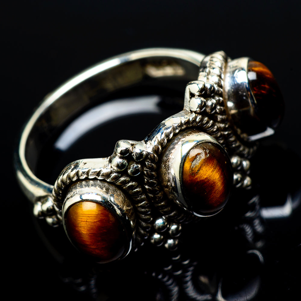 Tiger Eye Rings handcrafted by Ana Silver Co - RING20925