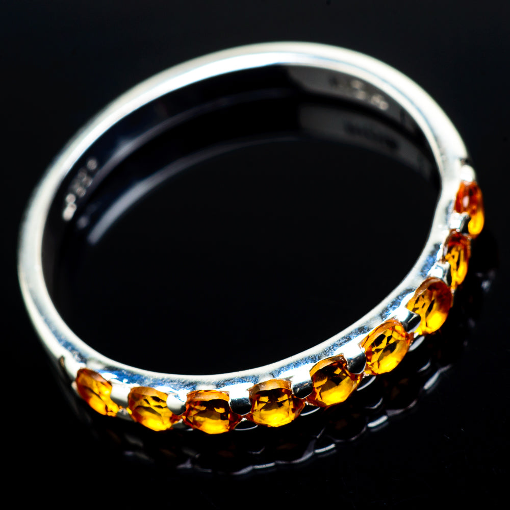 Citrine Rings handcrafted by Ana Silver Co - RING20946