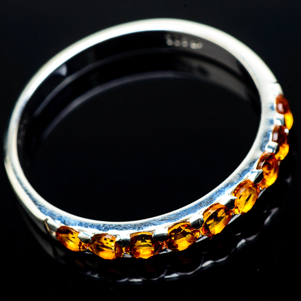 Citrine Rings handcrafted by Ana Silver Co - RING20979