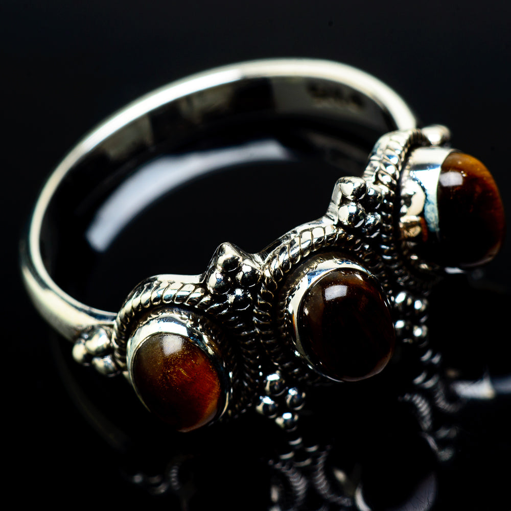 Tiger Eye Rings handcrafted by Ana Silver Co - RING20993
