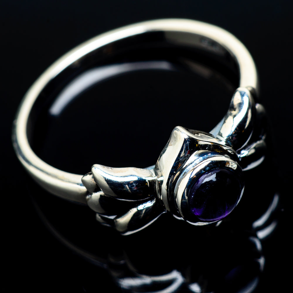 Amethyst Rings handcrafted by Ana Silver Co - RING21038