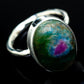 Ruby Fuchsite Rings handcrafted by Ana Silver Co - RING21211