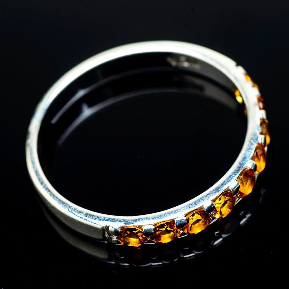 Citrine Rings handcrafted by Ana Silver Co - RING21290