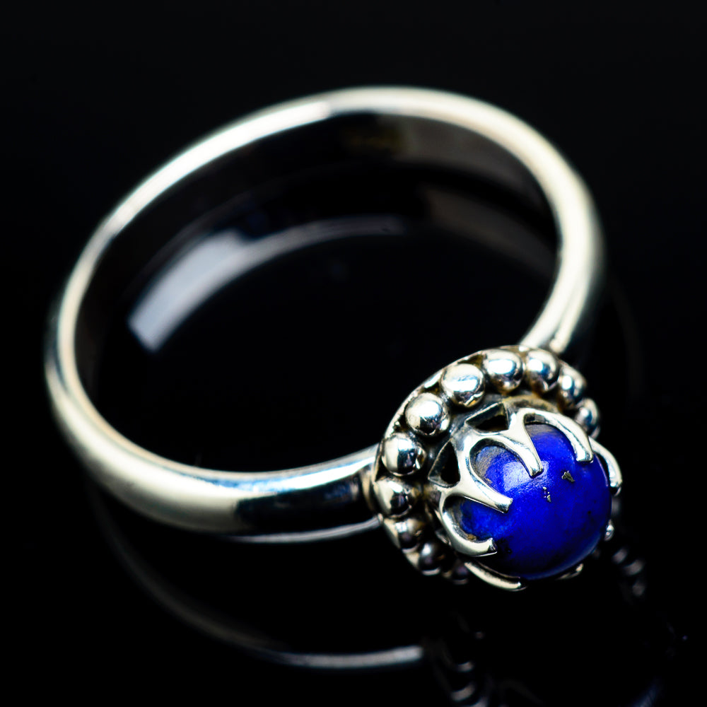 Lapis Lazuli Rings handcrafted by Ana Silver Co - RING21327