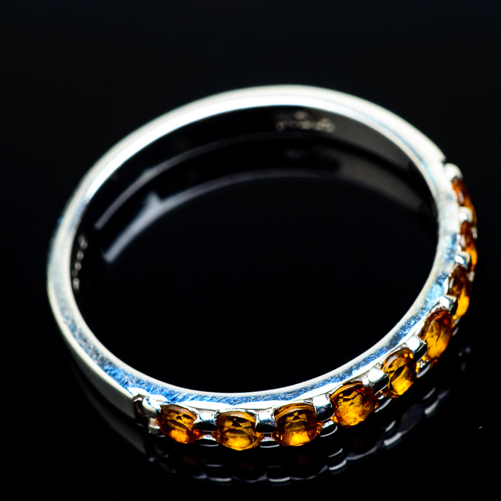 Citrine Rings handcrafted by Ana Silver Co - RING21337