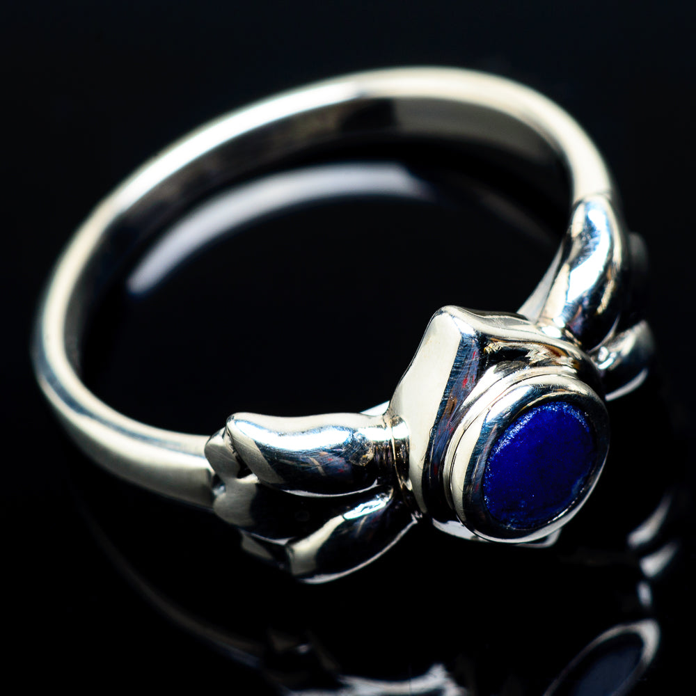 Lapis Lazuli Rings handcrafted by Ana Silver Co - RING21441