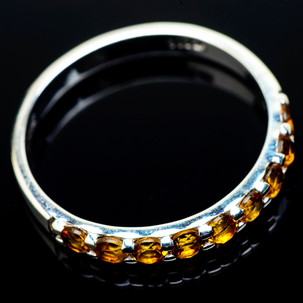 Citrine Rings handcrafted by Ana Silver Co - RING21450