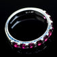 Pink Tourmaline Rings handcrafted by Ana Silver Co - RING21623