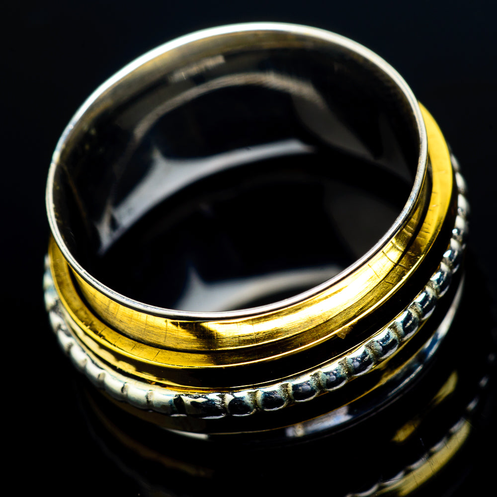 Meditation Spinner Rings handcrafted by Ana Silver Co - RING21629