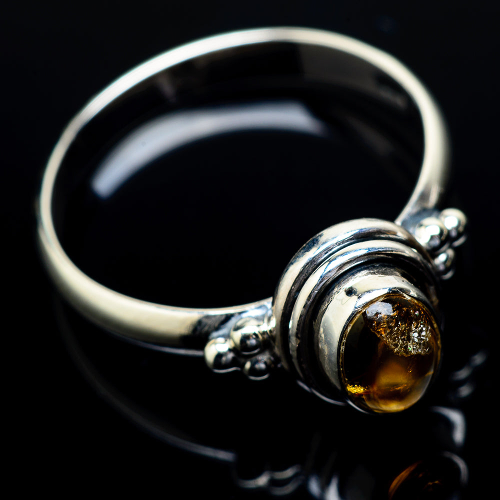 Citrine Rings handcrafted by Ana Silver Co - RING21647