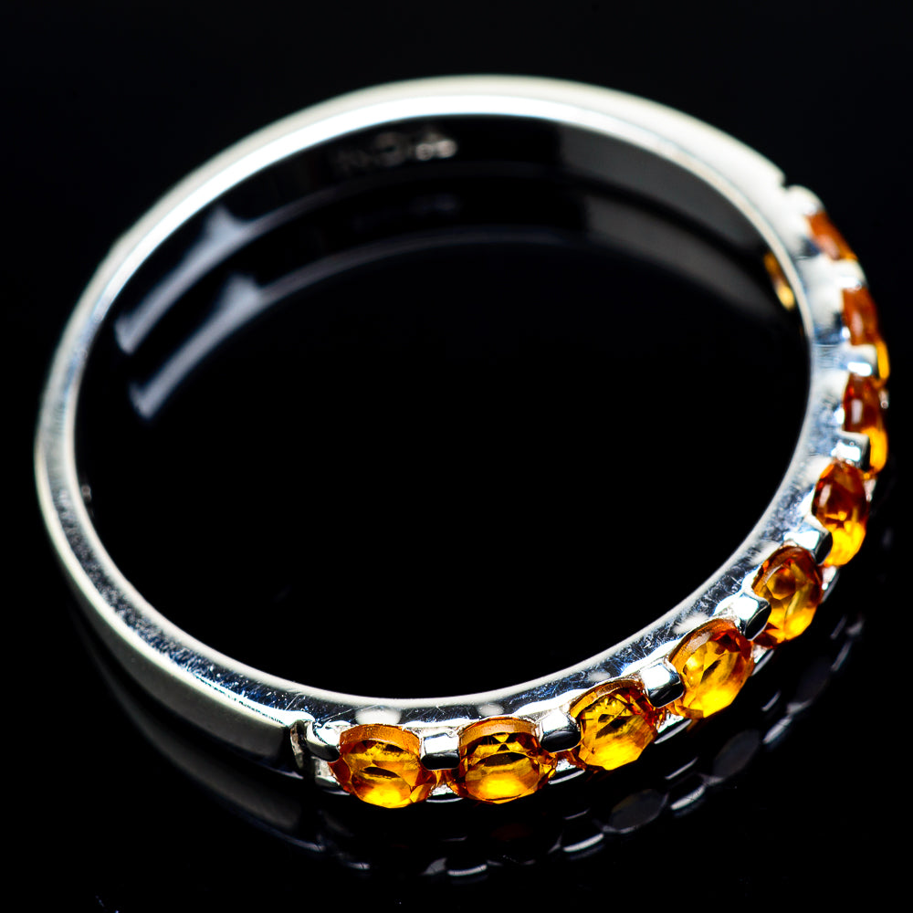 Citrine Rings handcrafted by Ana Silver Co - RING21673