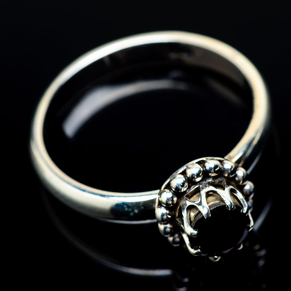Black Onyx Rings handcrafted by Ana Silver Co - RING21701