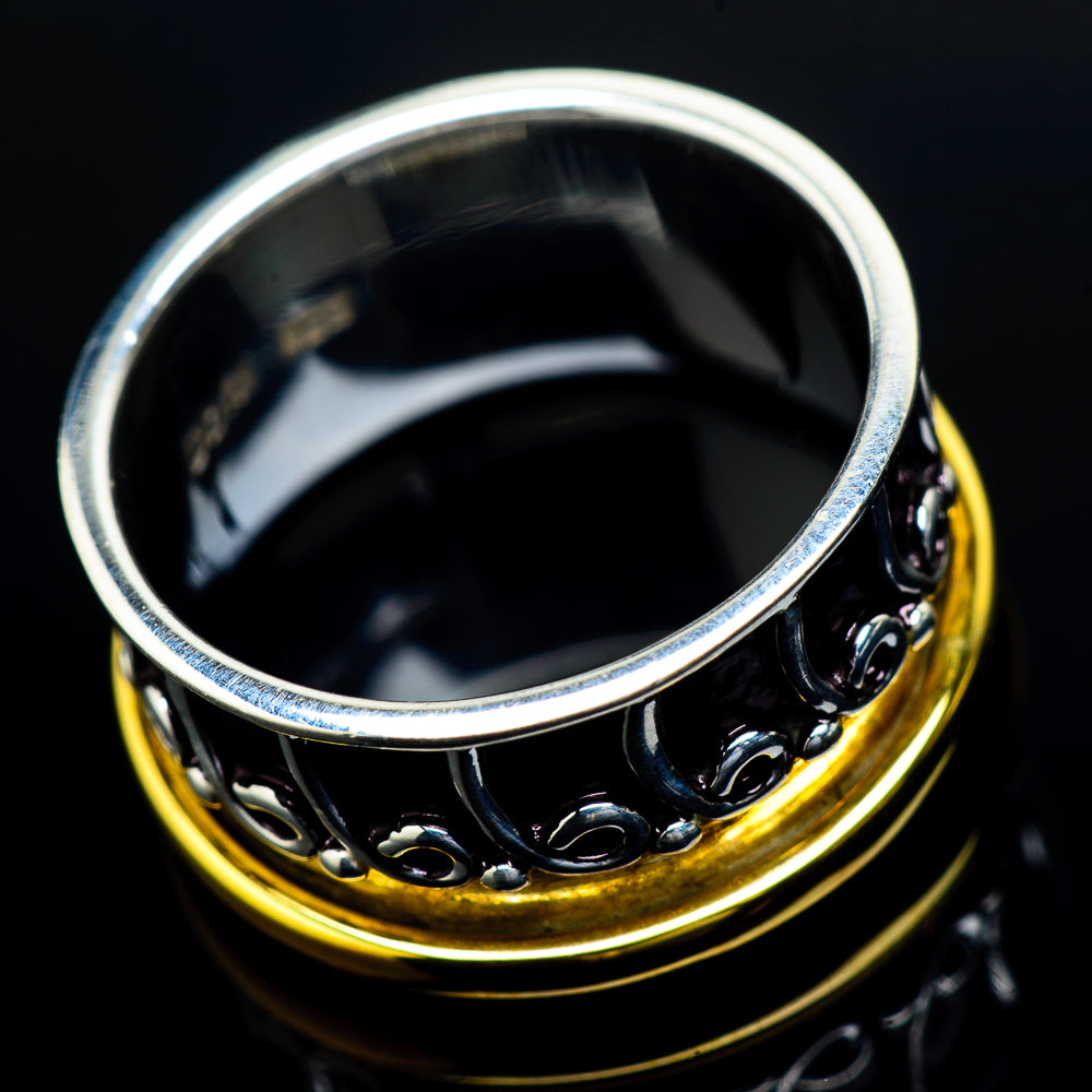 Meditation Spinner Rings handcrafted by Ana Silver Co - RING21707