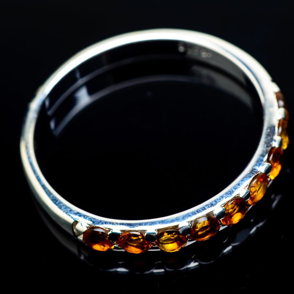 Citrine Rings handcrafted by Ana Silver Co - RING21746