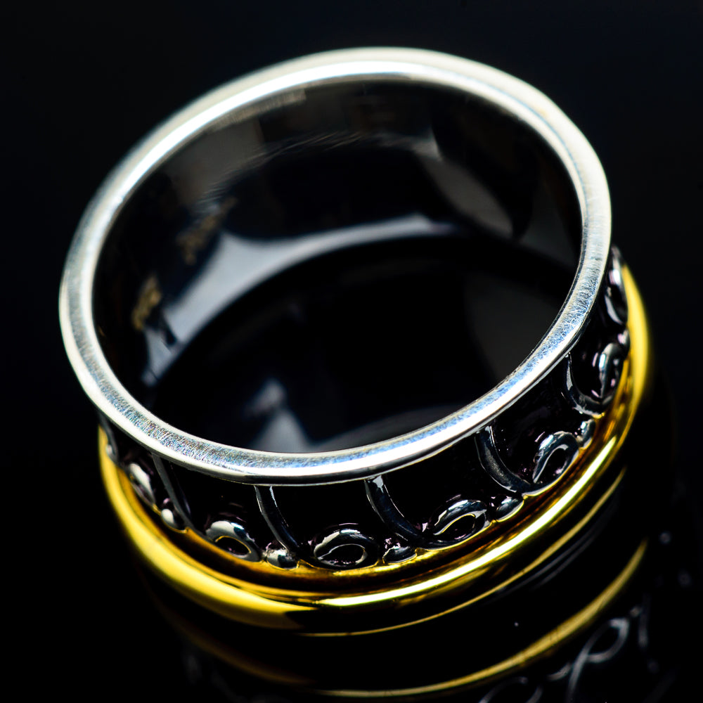 Meditation Spinner Rings handcrafted by Ana Silver Co - RING21755