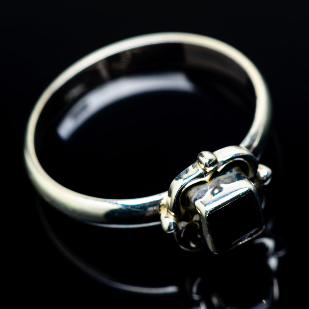 Black Onyx Rings handcrafted by Ana Silver Co - RING21756