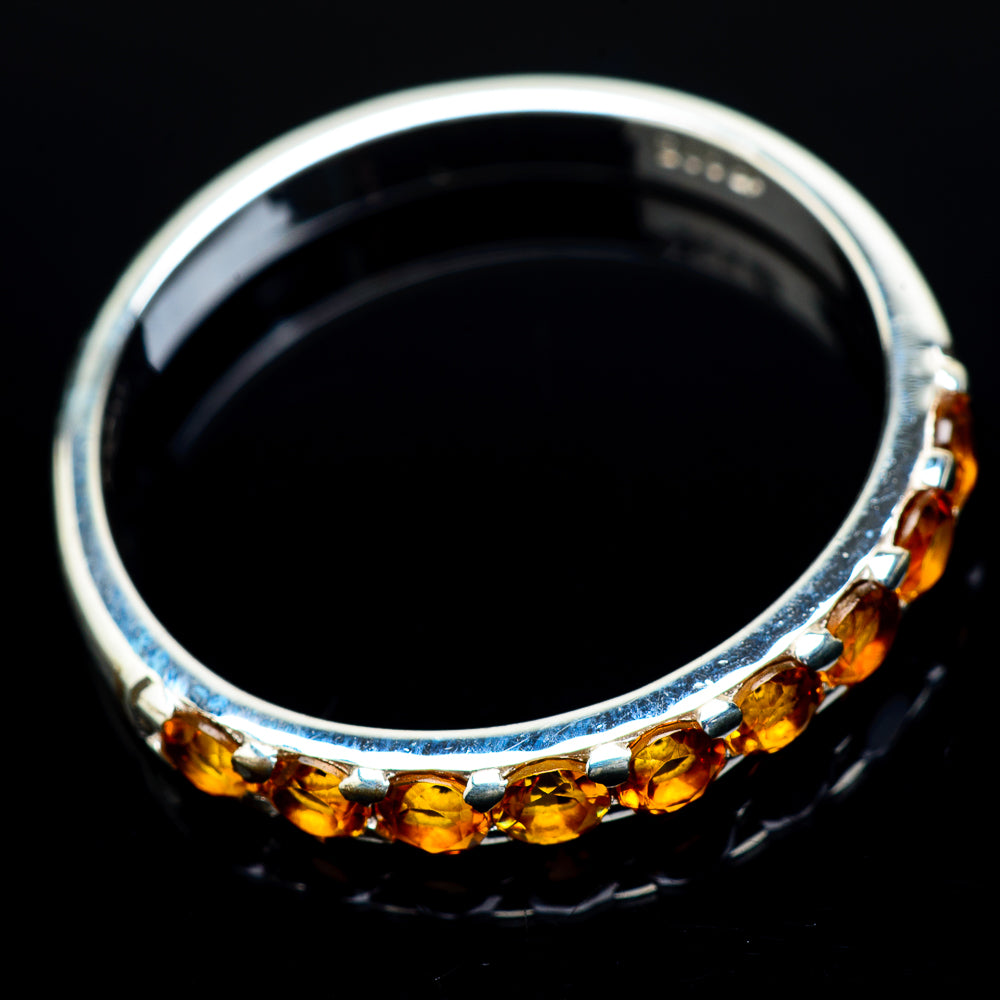 Citrine Rings handcrafted by Ana Silver Co - RING21874