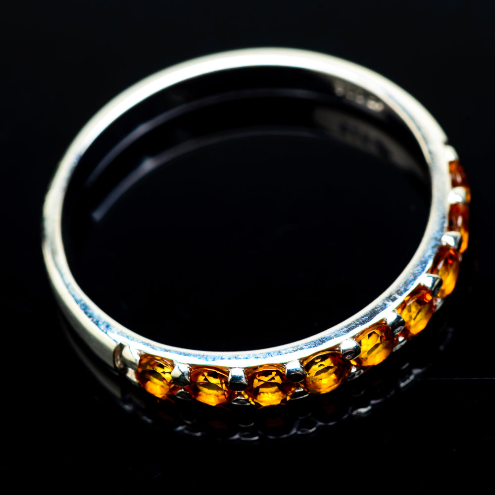 Citrine Rings handcrafted by Ana Silver Co - RING22017
