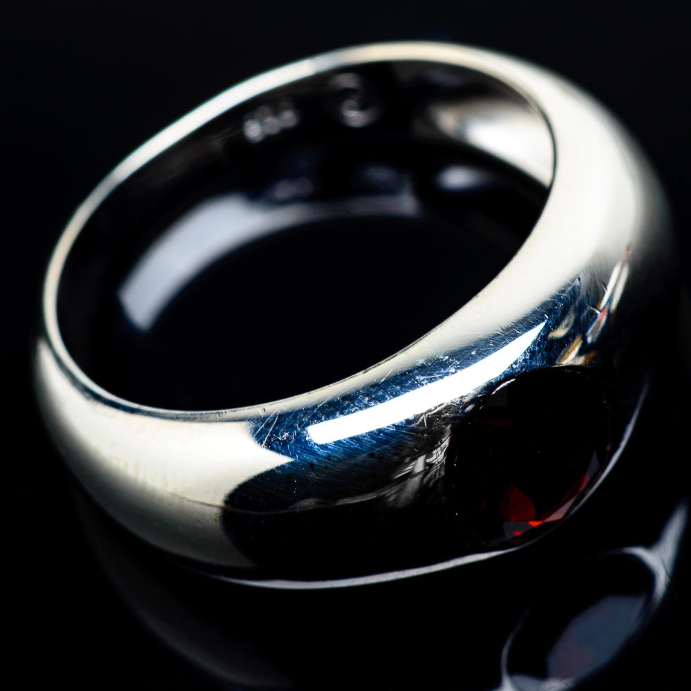 Garnet Rings handcrafted by Ana Silver Co - RING22021